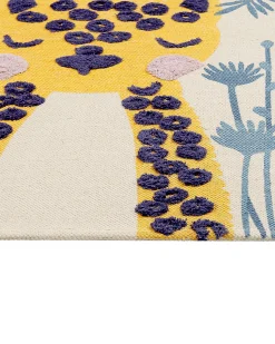 Beliani Matto Puuvilla Monivarinen 80 X 150 Cm Luas Flash Sale