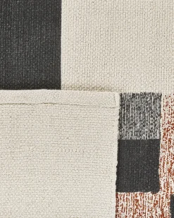 Beliani Matto Puuvilla Monivarinen 160 X 230 Cm Kakinada New