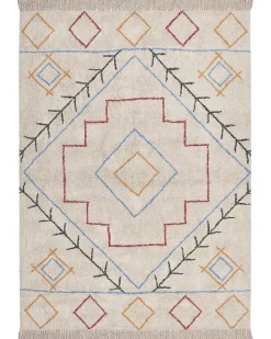 Beliani Matto Puuvilla Monivarinen 160 X 230 Cm Kuskan Fashion