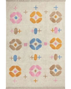 Beliani Matto Puuvilla Monivarinen 160 X 230 Cm Daran Discount