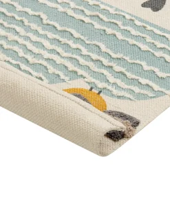 Beliani Matto Puuvilla Monivarinen 80 X 150 Cm Blang Shop