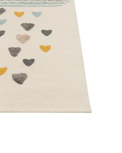 Beliani Matto Puuvilla Monivarinen 80 X 150 Cm Blang Shop