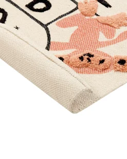 Beliani Matto Puuvilla Monivarinen 80 X 150 Cm Katiet Discount