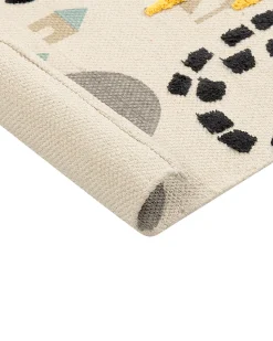 Beliani Matto Puuvilla Monivarinen 80 X 150 Cm Sazak Clearance