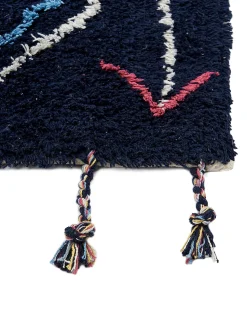 Beliani Matto Puuvilla Musta 160 X 230 Cm Corum Outlet