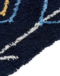 Beliani Matto Puuvilla Musta 160 X 230 Cm Corum Outlet