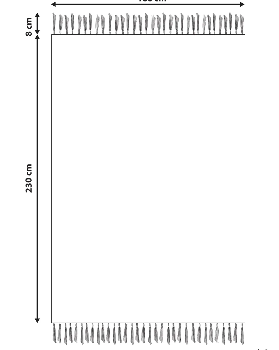 Beliani Matto Puuvilla Musta/Valkoinen 160 X 230 Cm Arbaa Best Sale