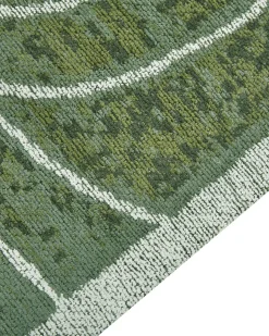 Beliani Matto Puuvilla Oliivinvihrea 200 X 300 Cm Sarmin Clearance