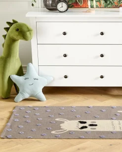 Beliani Matto Puuvilla Ruskeanharmaa/Beige 80 X 150 Cm Lubuk Clearance