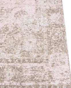 Beliani Matto Puuvilla Vaaleanpunainen 160 X 230 Cm Matarim Outlet