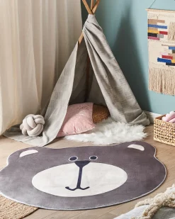 Beliani Matto Ruskea 120 Cm Colargol Flash Sale