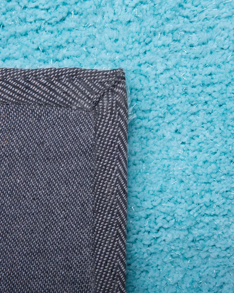 Beliani Matto Sininen 140 X 200 Cm Demre Cheap