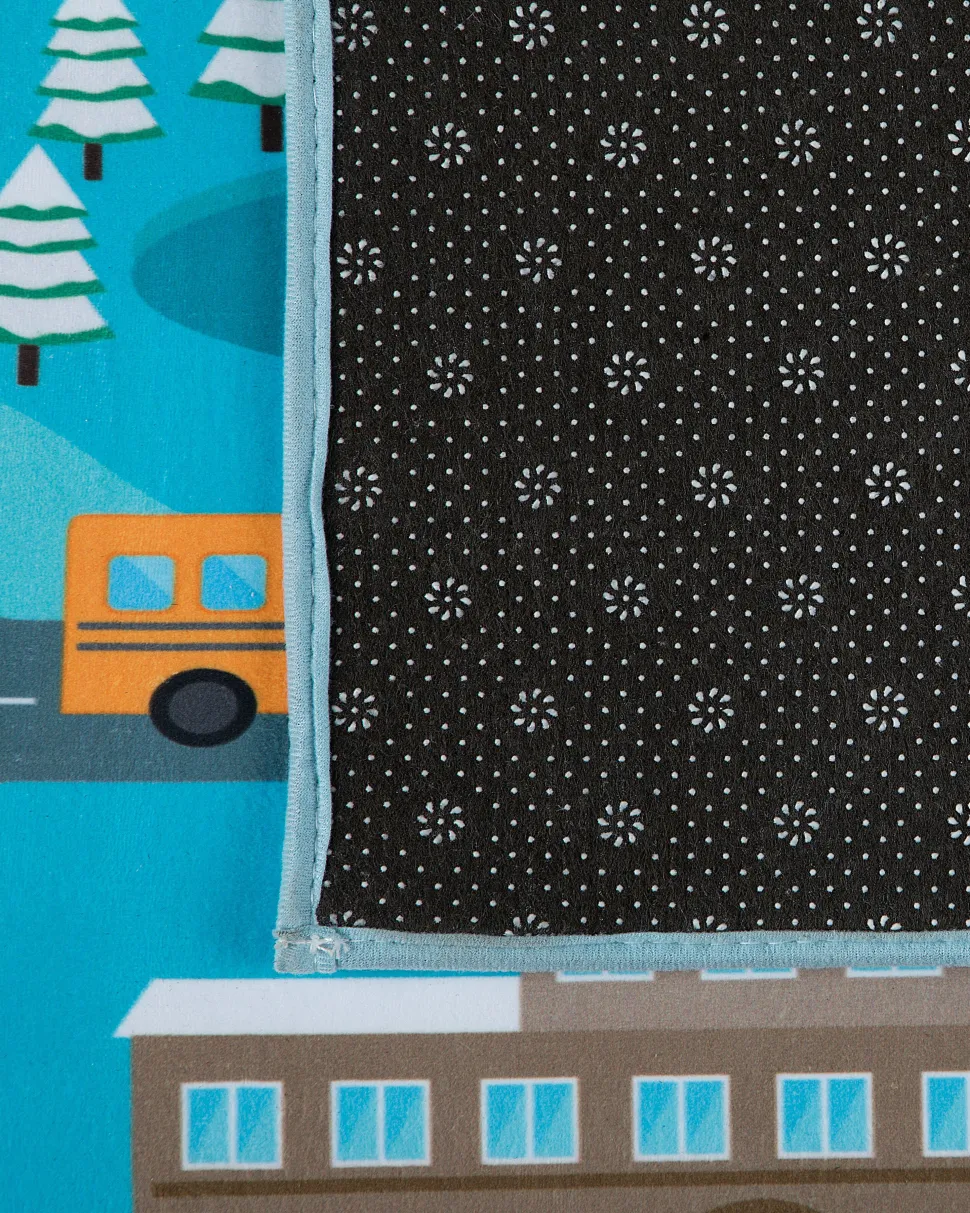 Beliani Matto Sininen 80 X 150 Cm Kigi New