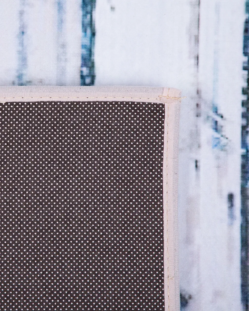 Beliani Matto Sininen/Beige 160 X 230 Cm Burdur Hot