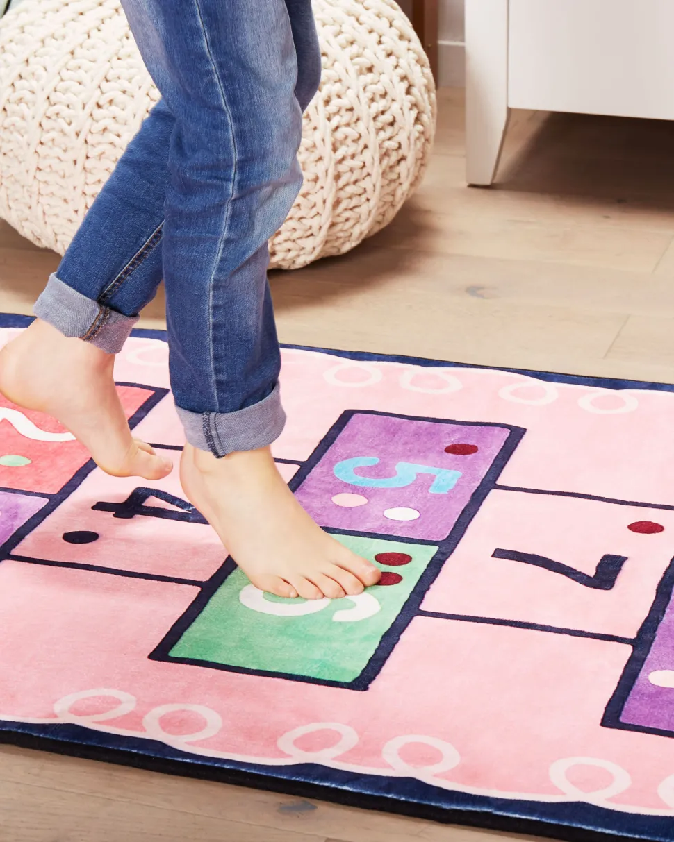 Beliani Matto Vaaleanpunainen 80 X 150 Cm Honaz Clearance