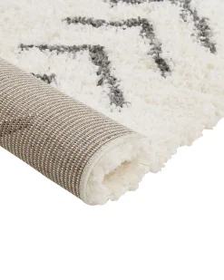 Beliani Matto Valkoinen/Harmaa 160 X 230 Cm Ayrum Cheap