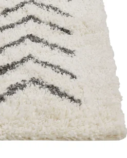 Beliani Matto Valkoinen/Harmaa 160 X 230 Cm Ayrum Cheap