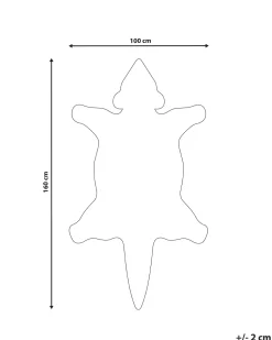 Beliani Matto Villa Beige 100 X 160 Cm Yona Best