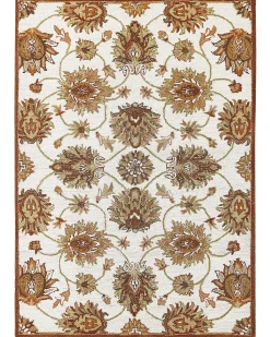 Beliani Matto Villa Beige/Ruskea 160 X 230 Cm Ezine Cheap
