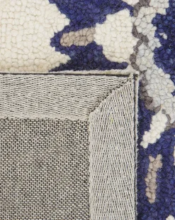 Beliani Matto Villa Beige/Sininen 160 X 230 Cm Kumru Discount