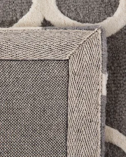 Beliani Matto Villa Harmaa 160 X 230 Cm Zile Hot