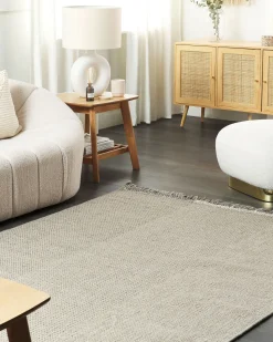 Beliani Matto Villa Harmaa 160 X 230 Cm Tekeler Best