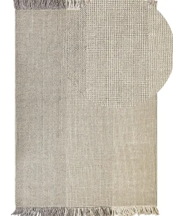 Beliani Matto Villa Harmaa 160 X 230 Cm Tekeler Best