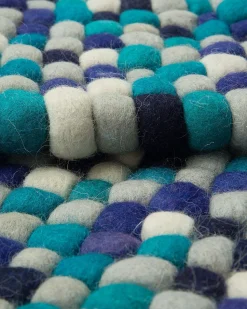 Beliani Matto Villa Laivastonsininen/Valkoinen 160 X 230 Cm Amdo Online