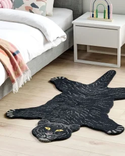 Beliani Matto Villa Musta 100 X 160 Cm Bagheera Best