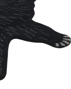 Beliani Matto Villa Musta 100 X 160 Cm Bagheera Best