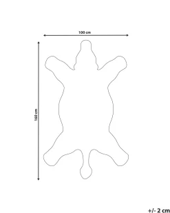 Beliani Matto Villa Musta/Valkoinen 100 X 160 Cm Marty Flash Sale