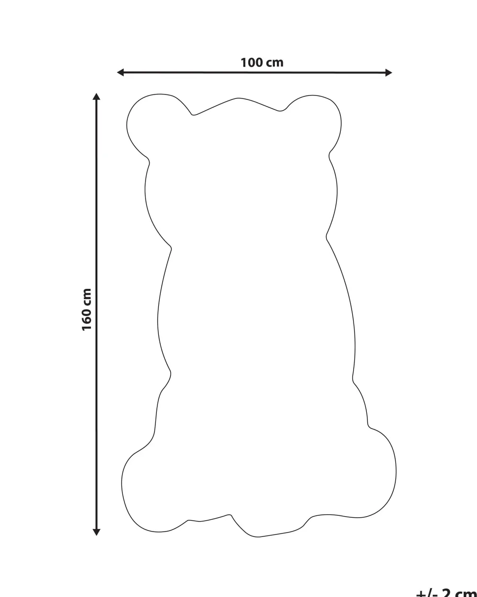 Beliani Matto Villa Musta/Valkoinen 100 X 160 Cm Jingjing Online