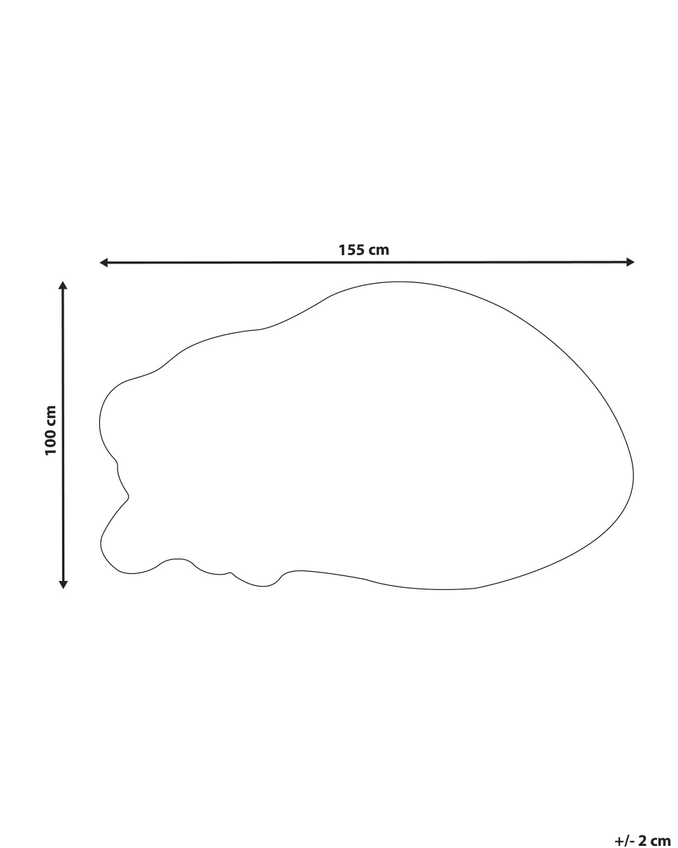 Beliani Matto Villa Oranssi 100 X 155 Cm Rajah Outlet
