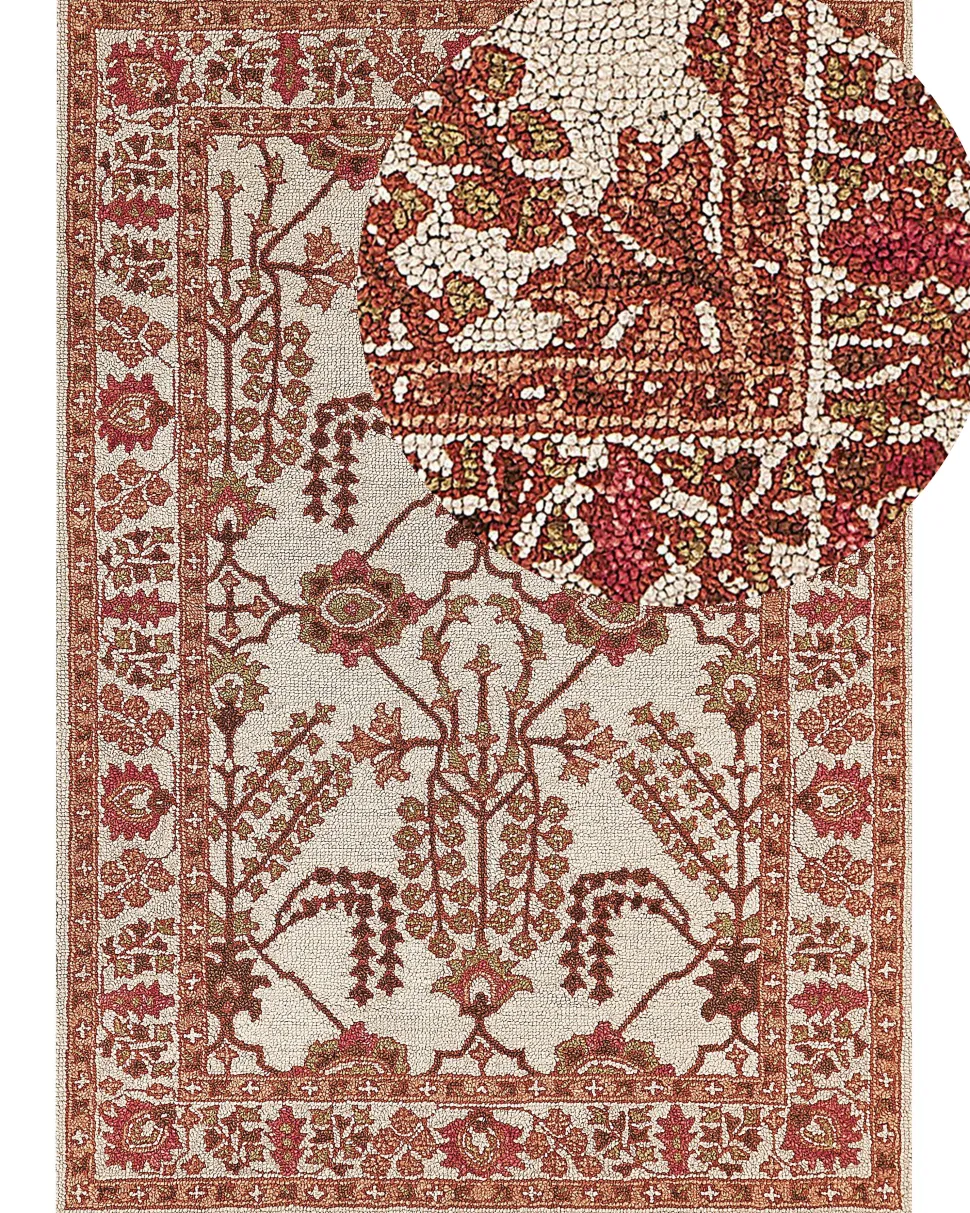 Beliani Matto Villa Oranssi/Beige 160 X 230 Cm Adilcevaz Outlet