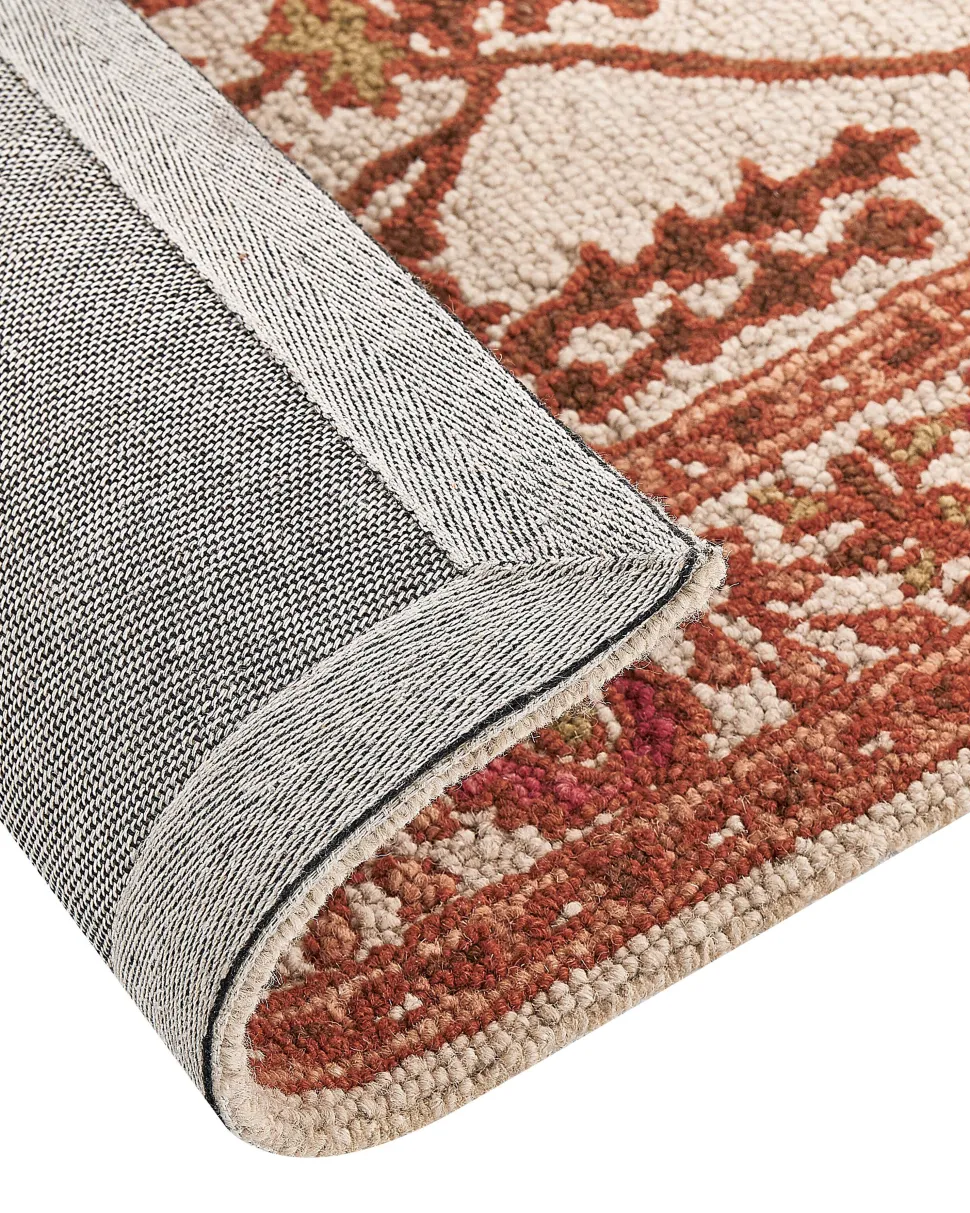 Beliani Matto Villa Oranssi/Beige 160 X 230 Cm Adilcevaz Outlet