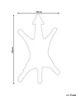 Beliani Matto Villa Ruskea/Beige 100 X 160 Cm Melman Store