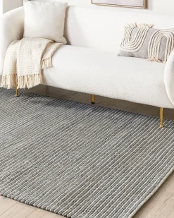 Beliani Matto Villa Tummanharmaa 160 X 230 Cm Kilis New