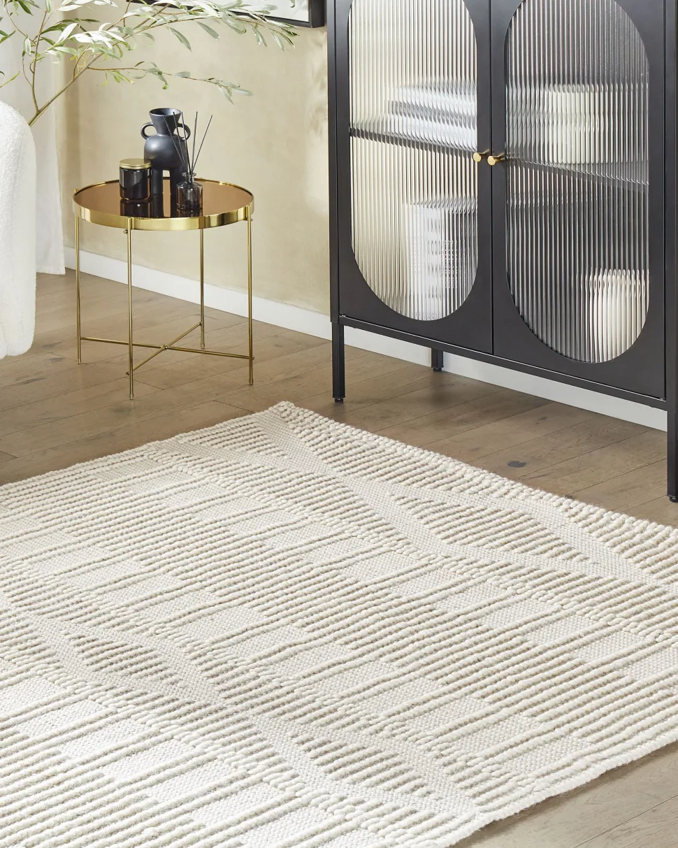 Beliani Matto Villa Vaalea Beige 160 X 230 Cm Lapseki Cheap