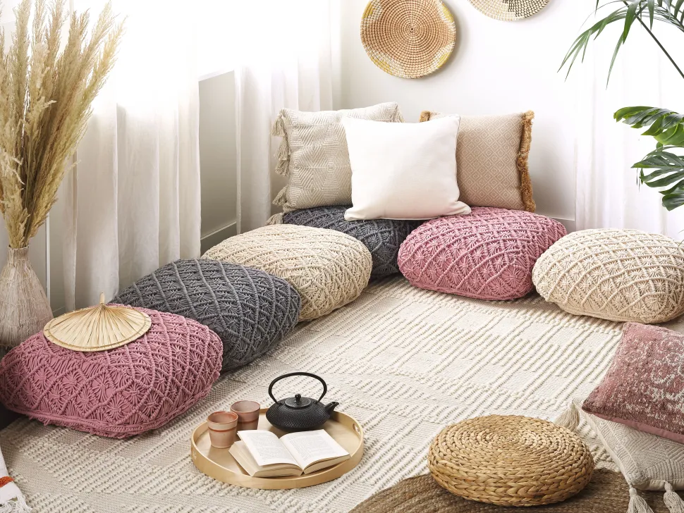 Beliani Matto Villa Vaalea Beige 160 X 230 Cm Lapseki Cheap