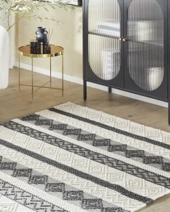 Beliani Matto Villa Vaalea Beige/Harmaa 160 X 230 Cm Davutlar Hot