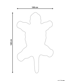 Beliani Matto Villa Vaaleanpunainen 100 X 160 Cm Chuluun Shop