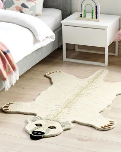 Beliani Matto Villa Valkoinen 100 X 160 Cm Taqqiq Sale