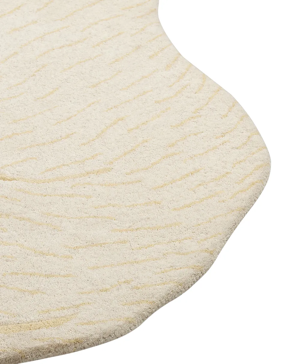 Beliani Matto Villa Valkoinen 100 X 160 Cm Iorek New