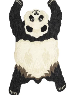 Beliani Matto Villa Valkoinen/Musta 100 X 160 Cm Jingking Cheap