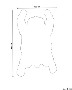 Beliani Matto Villa Valkoinen/Musta 100 X 160 Cm Jingking Cheap