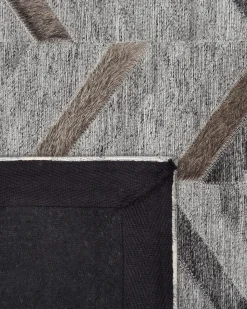 Beliani Matto Viskoosi Harmaa 160 X 230 Cm Arkum Best