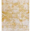 Beliani Matto Viskoosi Keltainen/Beige 160 X 230 Cm Boyali Online