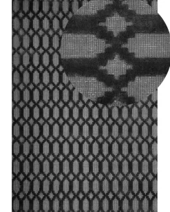 Beliani Matto Viskoosi Tummanharmaa 160 X 230 Cm Cizre Shop