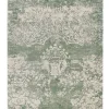 Beliani Matto Viskoosi Vihrea/Beige 160 X 230 Cm Akarsu New
