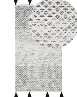 Beliani Matto 80X150 Cm Musta Gemlik Hot